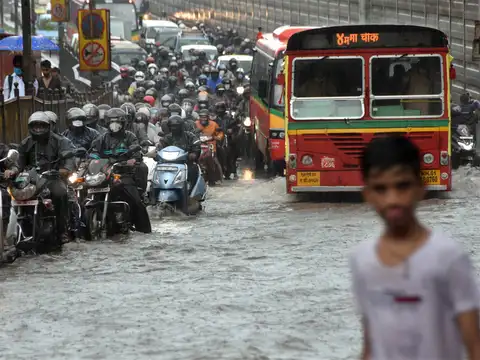 Waterlogged street