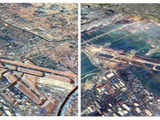 Japan's Sendai airport: Now and then