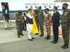 Defence minister Rajnath Singh arrives in Leh to carry out security review