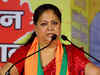 Rajasthan's Congress govt defends BJP's Vasundhara Raje, says she is occupying govt bungalow as MLA