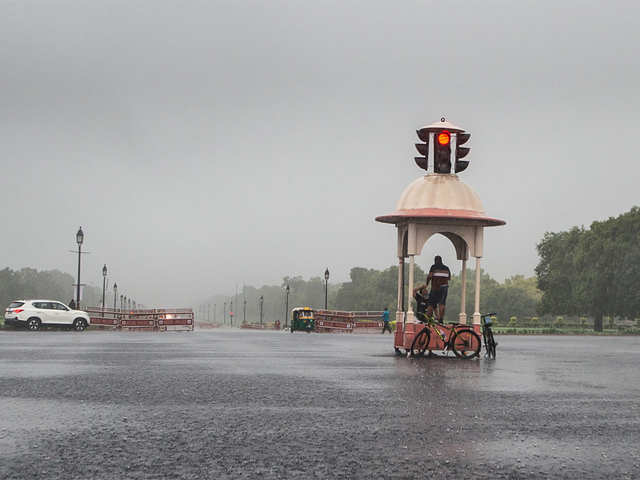 ​Downpour in Delhi