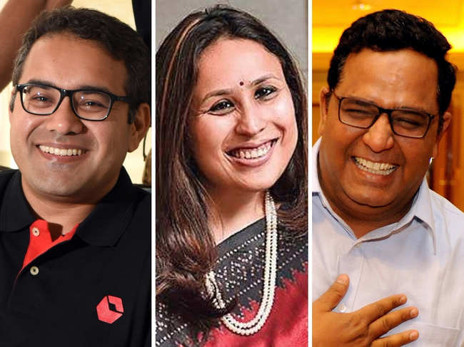 Kunal Bahl, Radhika Gupta and Vijay Shekhar Sharma among others, shared funny one-liners on ecommerce, mutual funds, start-ups and fintech.