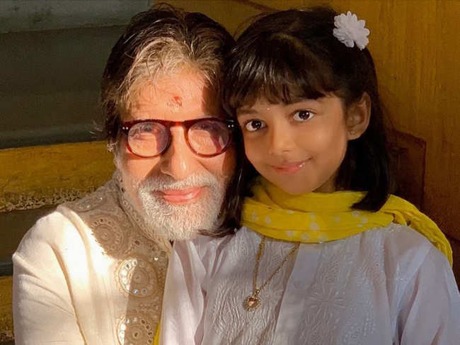 Granddaughter Aaradhya's kind words made Amitabh Bachchan emotional.​