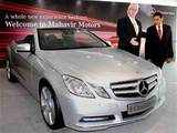 Launch of a Mercedes cars showroom in Hyderabad