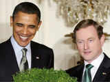 Barack Obama and Irish PM Enda Kenny