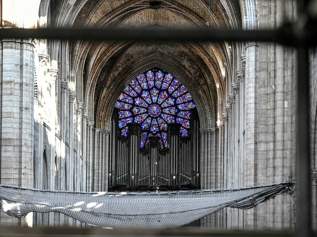 While the Notre Dame Cathedral ​organ didn't burn, it did suffer damage from a record heatwave last summer​.