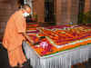 Ayodhya ceremony: Adityanath greets PM, devotees, tweets Jai Shri Ram