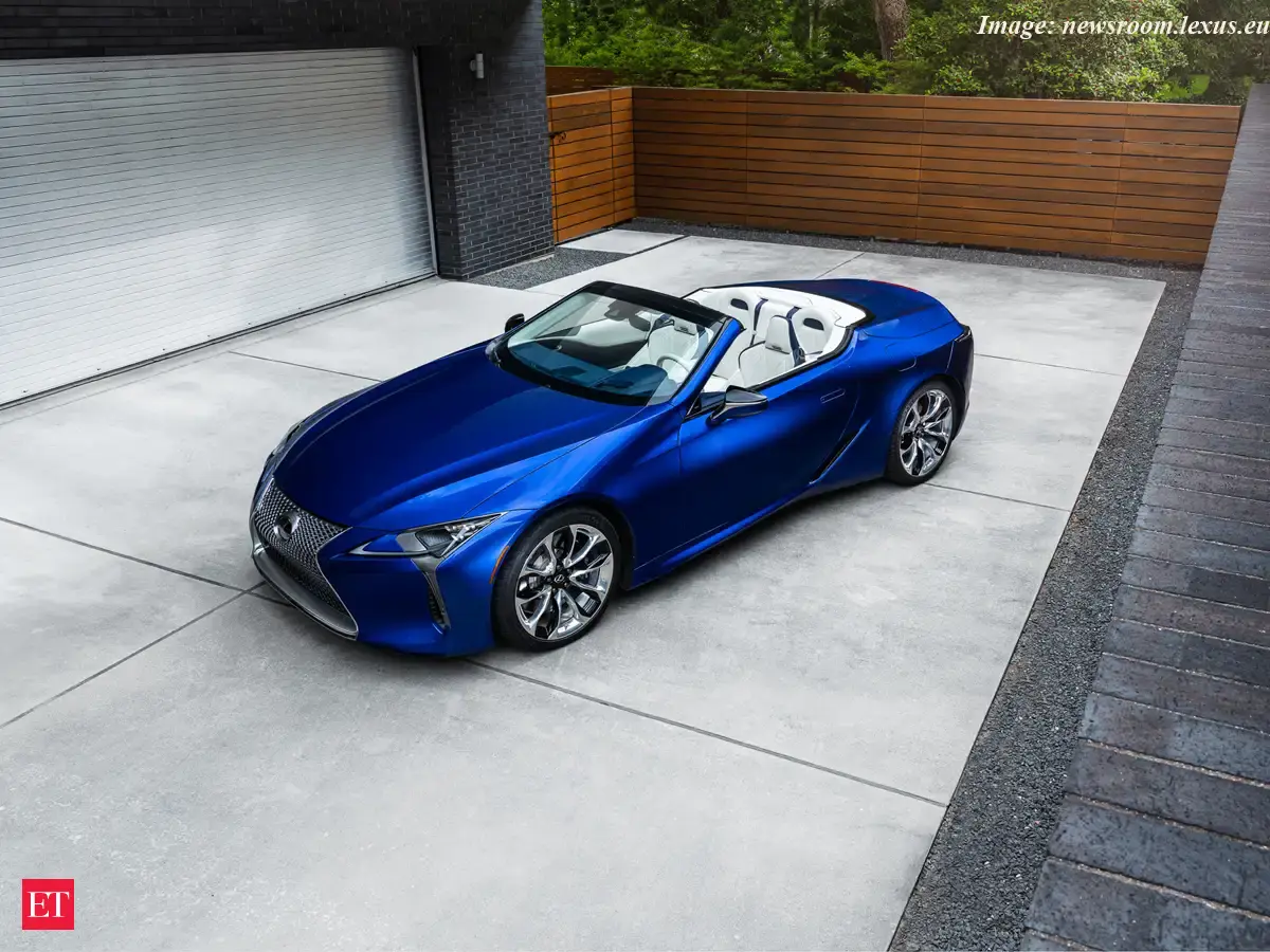Structural blue - Lexus unveils Regatta edition of its LC Convertible ...