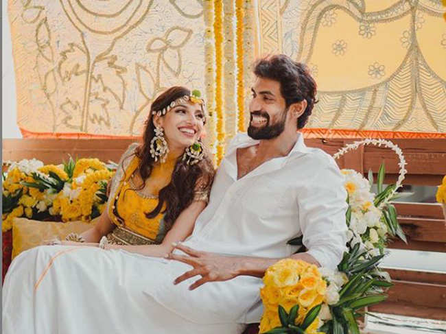 As soon as Daggubati shared the pictures on Instagram, the comments section of the post was flooded with congratulatory messages for the couple.