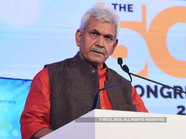 Manoj Sinha takes charge