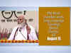 PM Modi launches week-long campaign ‘Gandagi, Bharat Chorho’ till August 15