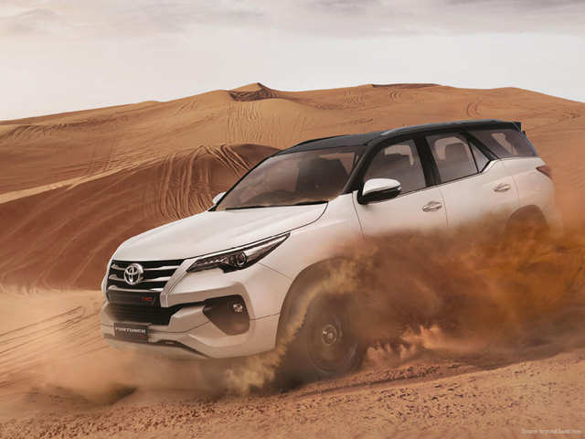 The regular Fortuner but with updates