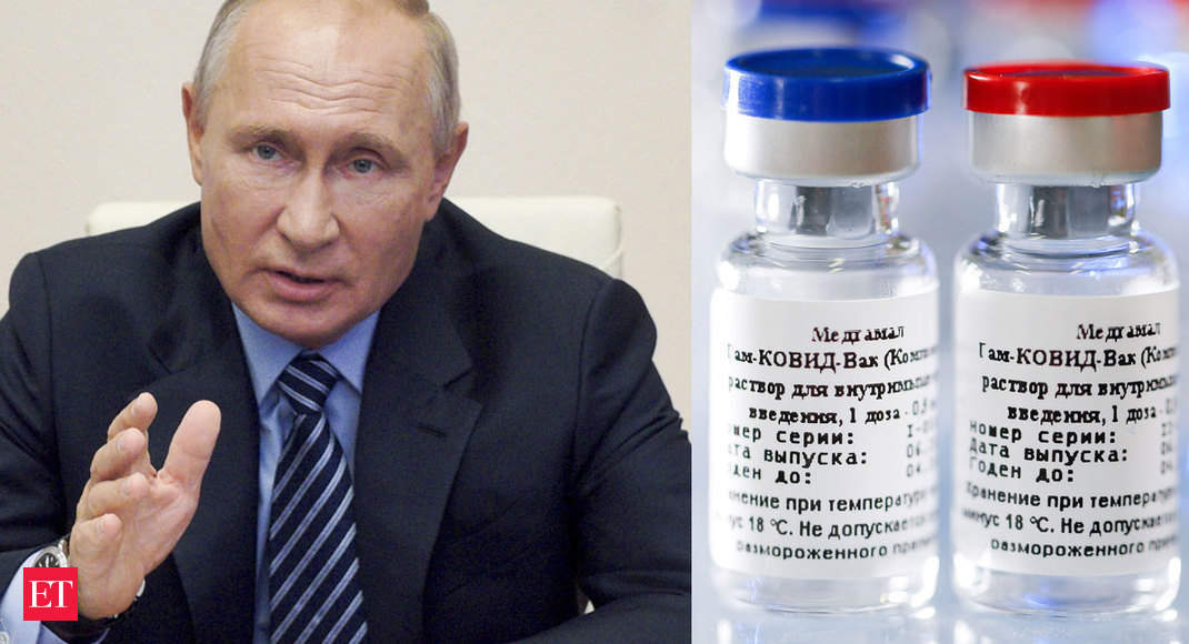 Vladimir Putin announces Sputnik V, the world's first vaccine against the  coronavirus - Sustainable immunity | The Economic Times
