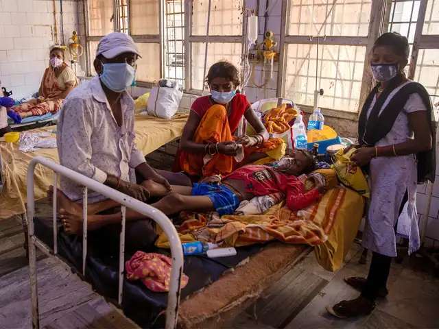 Collapsing healthcare - Bihar battles crumbling healthcare during COVID |  The Economic Times