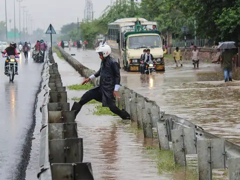 ​Buildings, trees collapsed