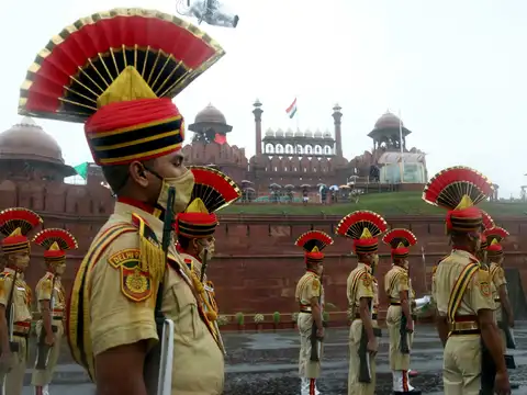 ​Marching in masks