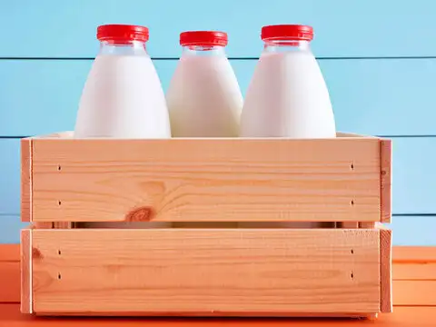 Let's add some milk in the basket
