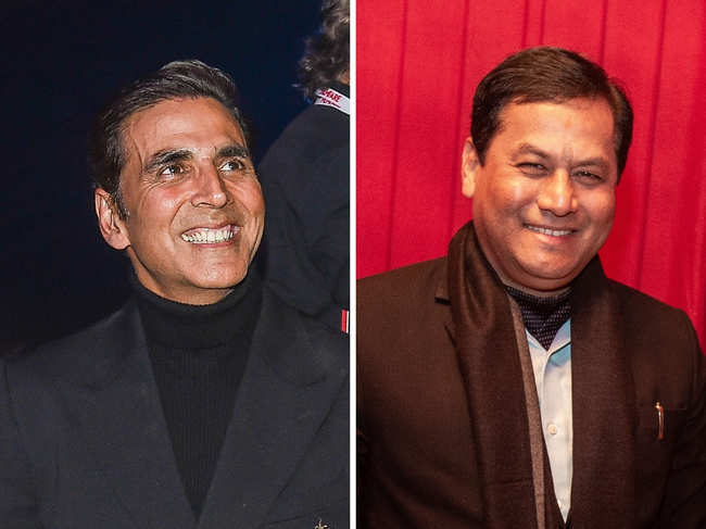 ​Assam CM Sarbananda Sonowal took to Twitter to thank Akshay Kumar for his generous contribution.​