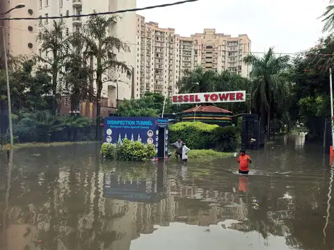 Unplanned urbanisation