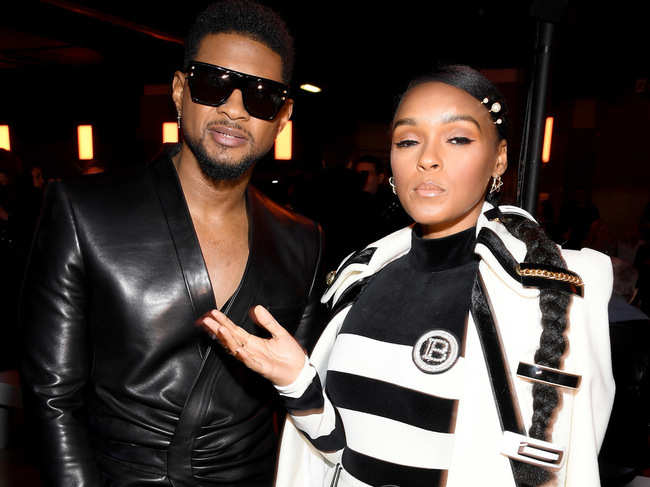 Usher and Jenn were first spotted together in October last year.