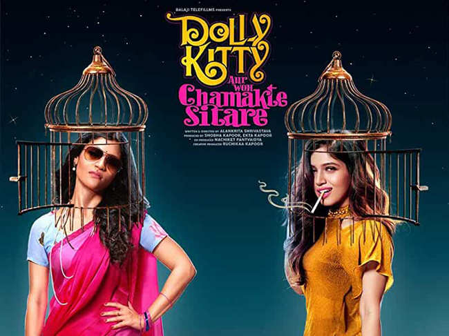 'Dolly Kitty Aur Woh Chamakte Sitare'​ follows Konkona Sen Sharma and Bhumi Pednekar as two cousins who will do whatever it takes to break the invisible shackles that are keeping them from the ideal lives they envision for themselves. ​
