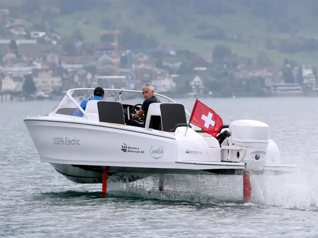 Debut - Speedboat that flies on waves makes debut | The Economic Times