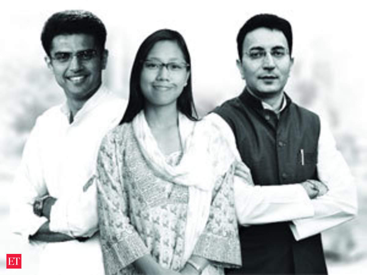 Upa S Sachin Pilot Agatha Sangma Jitin Prasada On Matters Personal Political The Economic Times