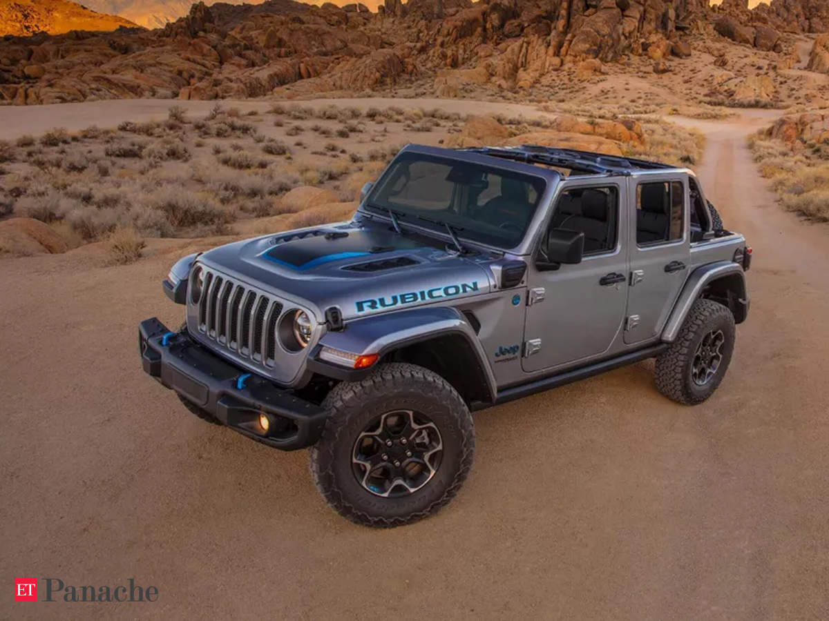 jeep: Wrangler makes new strides in EV segment, introduces Jeep's first  electric-powered vehicle - The Economic Times