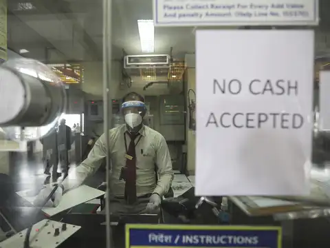 No cash accepted