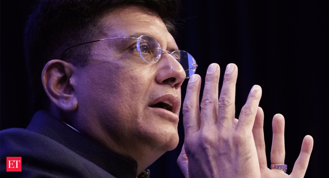 Threat of climate change real, have to move to net zero carbon emissions: Piyush Goyal - Economic Times