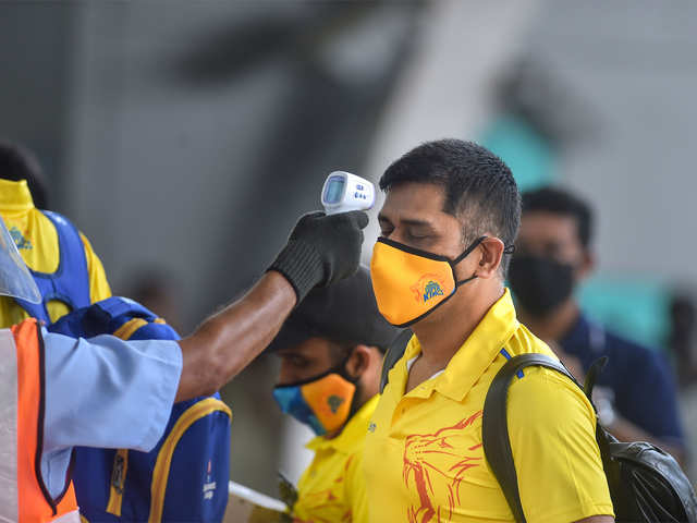 ​Dhoni sets the pace