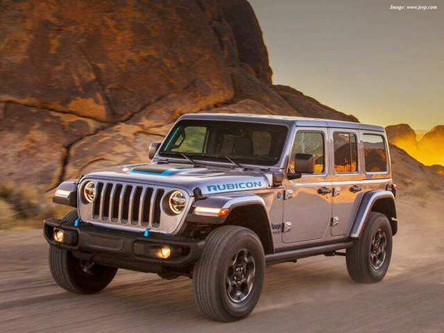 Rechargeable Jeep Wrangler makes electric debut - ​Electrifying future |  The Economic Times