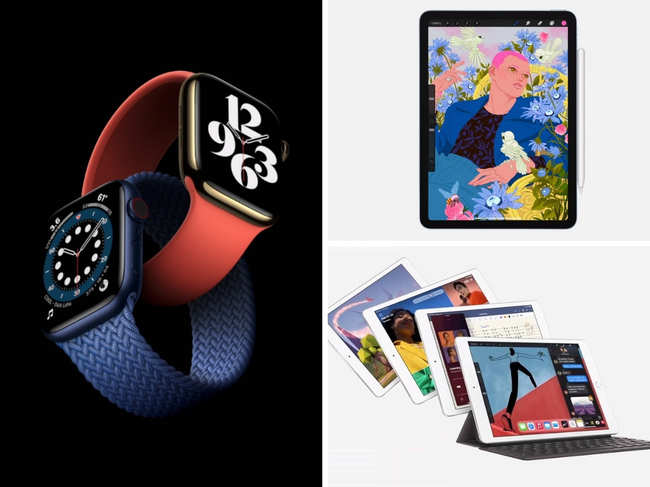​Apple introduced the Watch Series 6, 8th Gen iPad and the redesigned iPad Air at its 'Time Flies'  event.