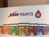 JSW Paints plans to offer 1800 plus water-based paints at a same price range