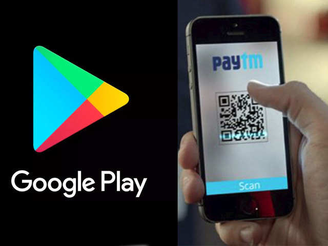 Paytm app removed from google play store