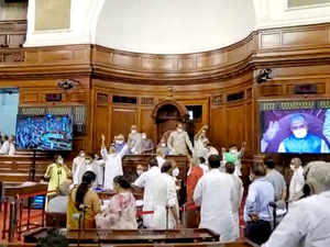 Only three non-NDA parties backed farm bills in Rajya Sabha debate