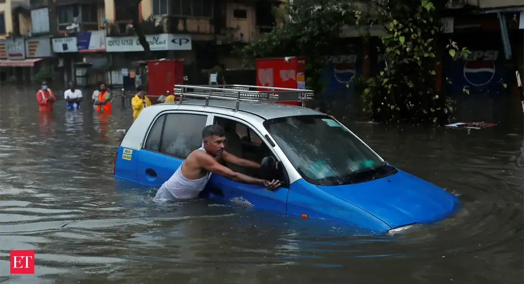 Heavy rains disrupt Mumbai, play havoc with road and rail traffic ...
