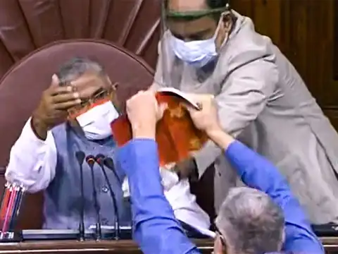 ​Uproar in the House