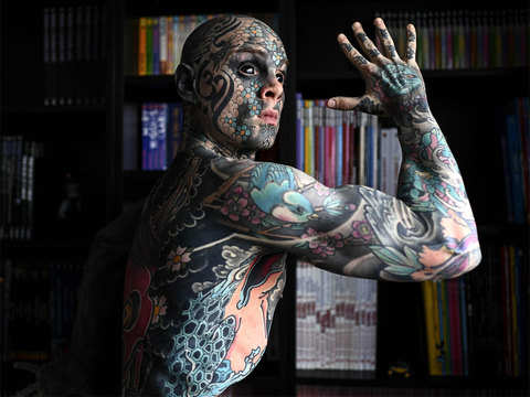 full body tattoo guy｜TikTok Search