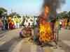 Farm bill protest: BJP hits out at Congress over tractor-burning incident near India Gate