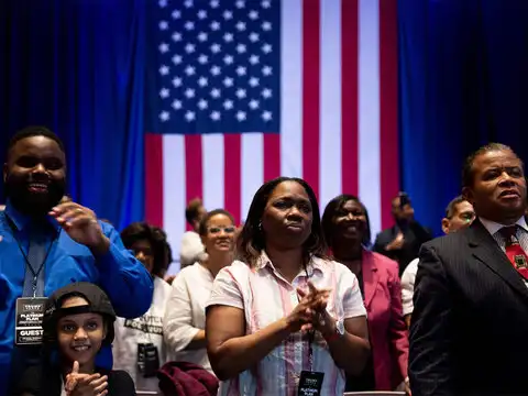 Black voices for Trump