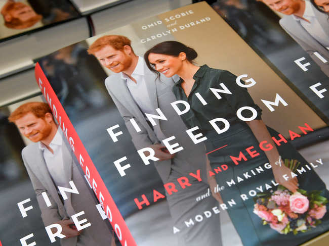 The​ book 'Finding Freedom' was published last month.