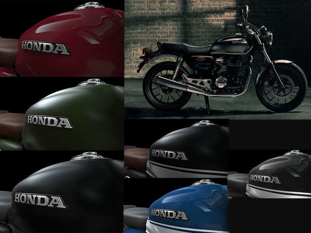 Honda H'ness CB350 Colours