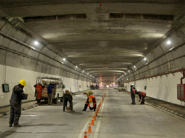 The longest highway tunnel