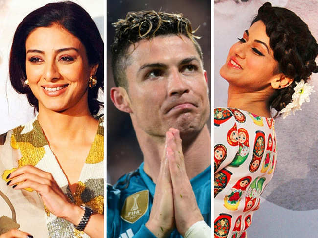 ​Cristiano Ronaldo , Tabu & Taapsee Pannu top McAfee's 'Most Dangerous Celebrity' list in India​.