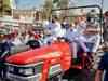 Rahul tractor rally enters Haryana, cops stop Punjab contingent