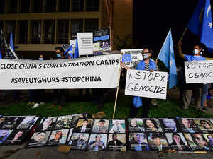 Uighur-protest-AFP