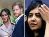 Harry and Meghan join Malala Yousafzai to talk about girls' rights