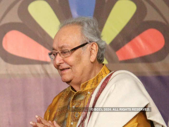 Soumitra Chatterjee ​​was hospitalised on Tuesday after he tested positive for COVID-19​.
