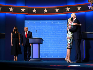 Early Tv Ratings Data Show Drop For Second Trump Biden Debate The Economic Times